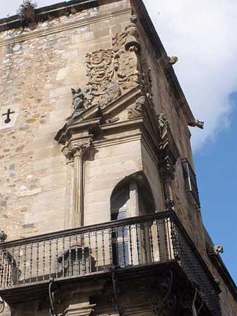 Balcón del Palacio de Francisco de Godoy